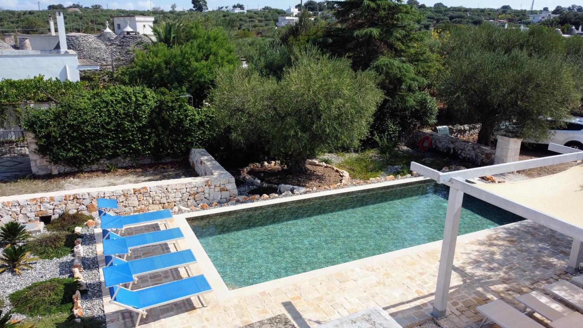 Villa With Trullo And Pool, Альберобелло Экстерьер фото